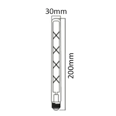 Sursa de iluminat, bec FILAMENT T30 200 DİMMABLE 6W E27 ADVANCE 2200K
