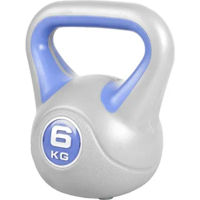 Kettebell Stylish umplut cu ciment 6 kg