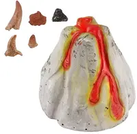 Kit educațional King Me World - Săpături arheologice, vulcan
