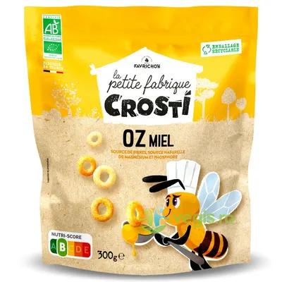 Ineluse Expandate pentru Copii cu Miere Ecologice/Bio 300g