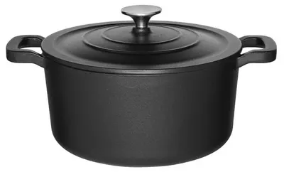 Oală din fontă Maku – cu capac, 24 cm, 5.2 l