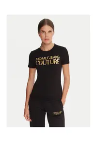 Tricou negru - auriu