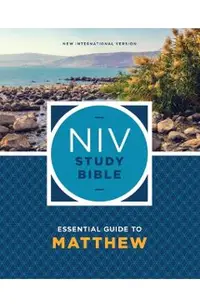 NIV Study Bible Essential Guide to Matthew, Paperback, Red Letter, Comfort Print