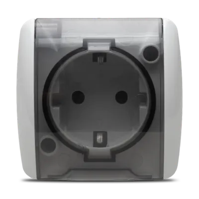 Eva Priza Capac CP PT IP54 Alb