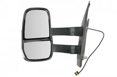 Oglinda laterala stanga (manual, convex, lunga, cu semnalizator) potrivit IVECO DAILY VI 03.14