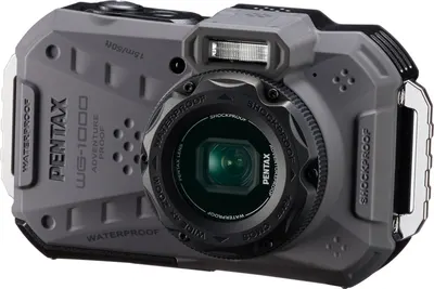 Aparat foto compact Pentax - WG-1000, 16.35MPx, gri
