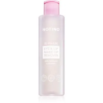 Notino Bi-Phase Eye & Lip Make-up Remover with Panthenol & Allantoin demachiant bifazic rezistent la apa pentru buze si ochi