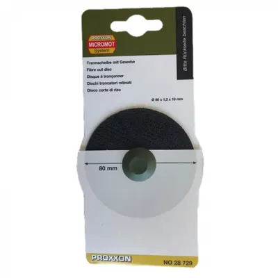 , , , , , , , Disc din corindon pentru FET, taiere otel, materiale neferoase Proxxon 28729, O80 mm