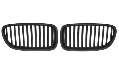 Set grile radiator negru potrivit BMW Seria 5 F10, 5 F11 2.0-4.4 2009-2017 2009-2013