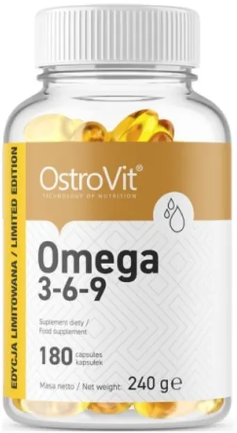 Omega 3-6-9, 180 capsule, OstroVit