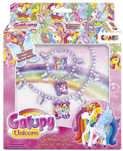 Set de bijuterii pentru copii Craze Galupy - Unicorn