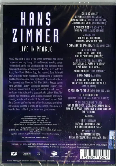 Hans Zimmer: Live In Prague