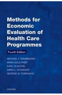 Methods for the Economic Evaluation of Health Care Programme