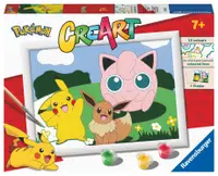 Kit de pictat după numere Ravensburger CreArt - Pokemon