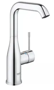Baterie lavoar Grohe Essence 24182001, marime L, 244 mm, pivotanta, ventil, Crom lucios