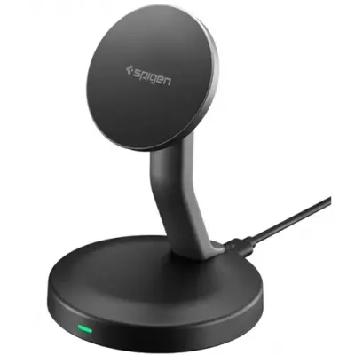 Incarcator Retea Wireless Spigen EF151MS, 15W, 1.67A (Negru)
