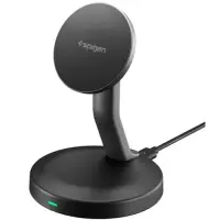Incarcator Retea Wireless Spigen EF151MS, 15W, 1.67A (Negru)