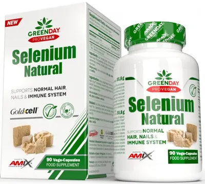 GreenDay Selenium Natural, 110 mсg, 90 capsule, Amix
