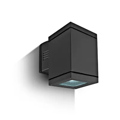 Cube 2-WL, 75W, E27, PAR30, 100-240V, IP54,antracit
