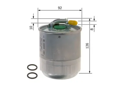 Filtru combustibil BOSCH F 026 402 056