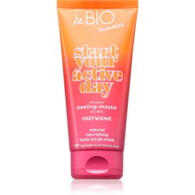 beBIO Start Your Active Day exfoliant pentru îngrijirea corpului 200 ml