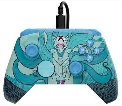 Controller Turtle Beach - Rematch Advanced, XBOX/PC, Blue Kitsune Everglow