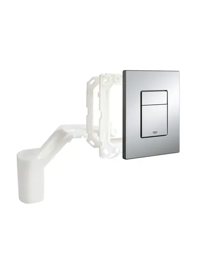 Placa de actionare Grohe cu Fresh Flush, Skate Cosmopolitan plate w.GROHE Fresh, dubla actionare, reversibila, crom