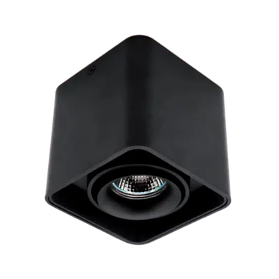 Spot Patrat Aparent Negru Dl-044