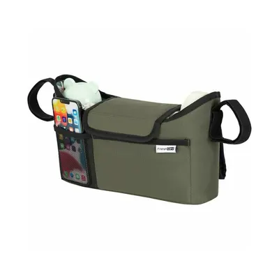 Organizator universal, FreeON, Pentru carucior, Cu multiple compartimente, Olive Green