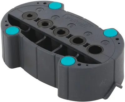 Șablon de marcare pentru găuri după dimensiuni Wolfcraft - Ø4-10 mm