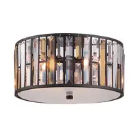 Corp de iluminat decorativ pentru exterior, Gemma 3 Light Flush Mount – Vintage Bronze
