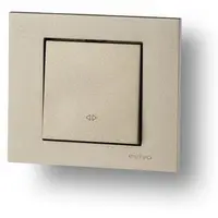 Intrerupator Cruce ST Grano Met Ovivo OV00208, 10A, 250V, IP20, titan