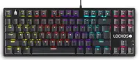 Tastatură mecanică Spartan Gear - Lochos 2 TKL, roșu, LED, negru