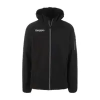 Jachetă softshell neagră Kappa Valas pentru adulți