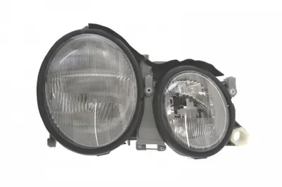 Far dreapta (H7, reglaj electric, fundal cromat, fundal transparent) MERCEDES Clasa CLK 1997-2002