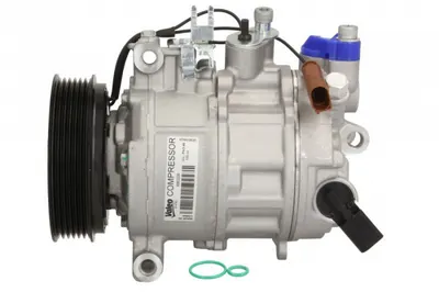 Compresor clima auto aer conditionat potrivit AUDI A3, A4 ALLROAD B9, A4 B8, A4 B9, A5, A6 ALLROAD C7, A6 C7, A7, Q2, Q3, Q7, Q8; CUPRA FORMENTOR, LEON, LEON SPORTSTOURER; SEAT ARONA, ATECA 1.0-3.0DH