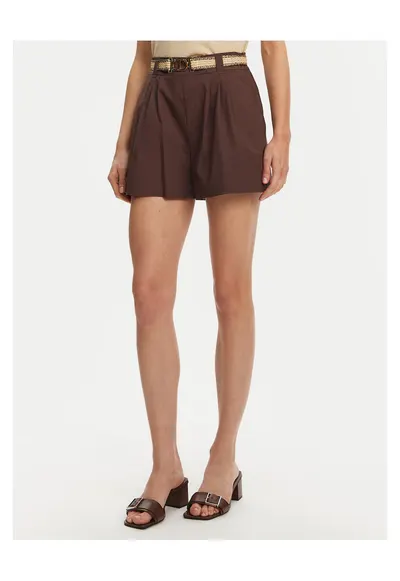 Pantaloni scurti dama - maro