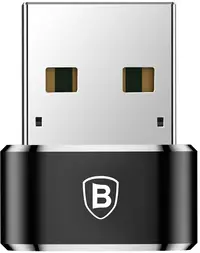 Adaptor Baseus - CAAOTG-01, USB-A/USB-C, negru