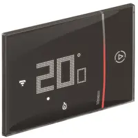 Termostat inteligent cu Netatmo Bticino Living Now XG8002, negru