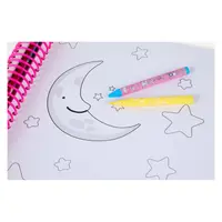 Set de colorat cu sabloane - Cutie Crew