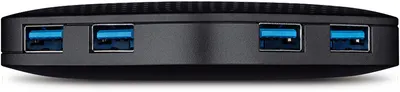 Hub USB TP-Link - UH400, 4 porturi, USB 3.0, negru