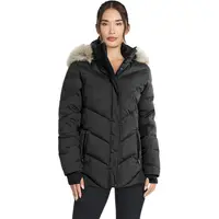 Geaca femei Skechers On-the-GO Cozy Fit Journey Parka JA375-BLK