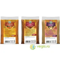 Pachet Turmeric (Curcuma) 100g + Scortisoara Pudra 100g + Ghimbir Pulbere 100g