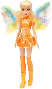 Păpușă Winx Fairy Light Up - Stella, 27 cm