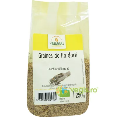 Seminte de In Auriu Ecologice/Bio 250g