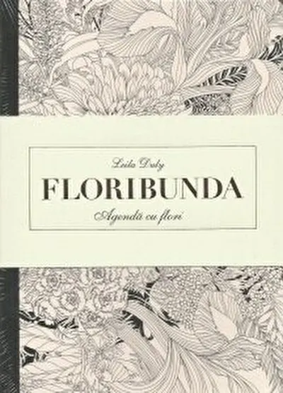 Floribunda - Agenda de colorat cu flori