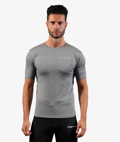 Tricou sport pentru bărbați Givova Corpus 2 Gri