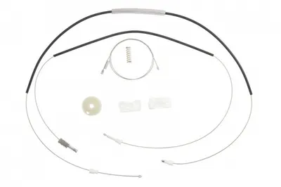 Kit reparatie macara geam fata dreapta set, electric FORD GALAXY; SEAT ALHAMBRA; VW SHARAN intre 1995-2010