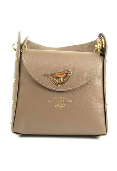 Geanta dama piele naturala taupe ES0144CR 150024JZ - Bej - Universal