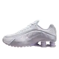 Shox R4 White Metallic Platinum Barely Grape